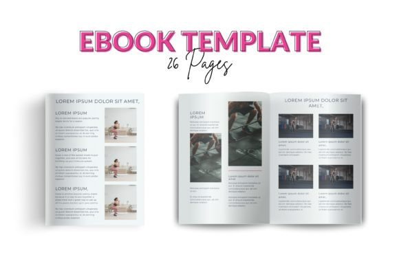 Fitness ebook template canva free