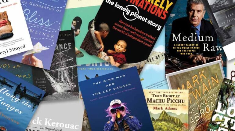 Top selling travel books for adults