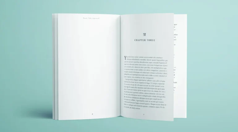 professional paperback layout design