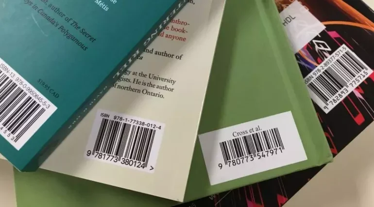 ISBN registration for paperbacks