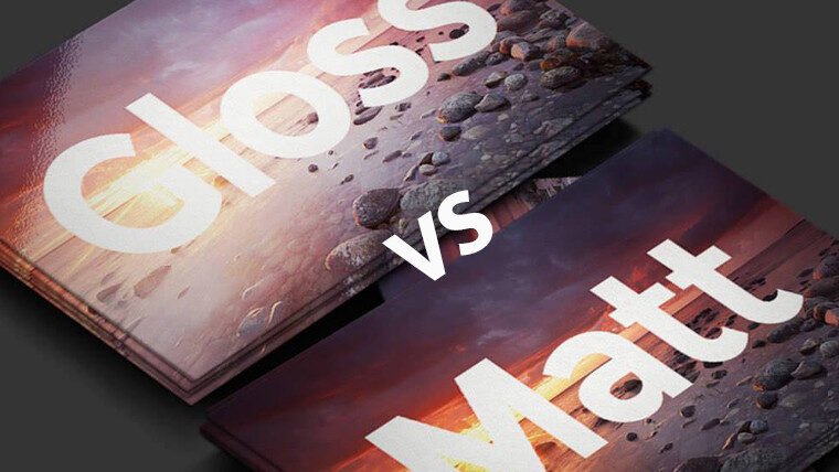 matte vs gloss paperback options