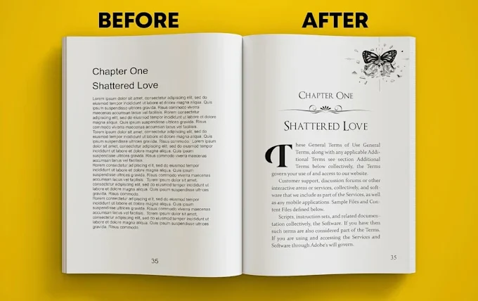 paperback layout design Illinois